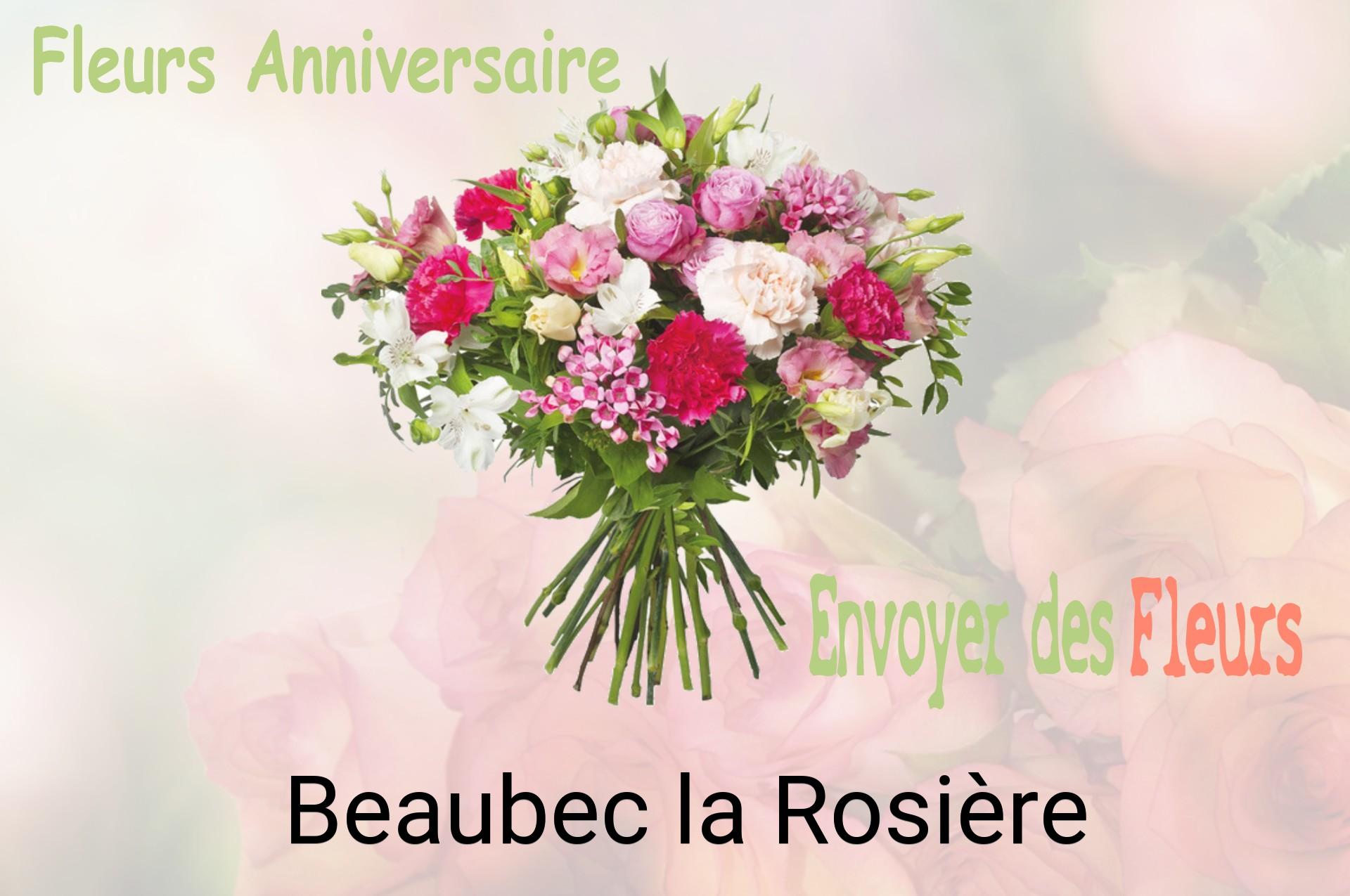 Bouquet de fleurs d’anniversaire livré à Beaubec-la-Rosière