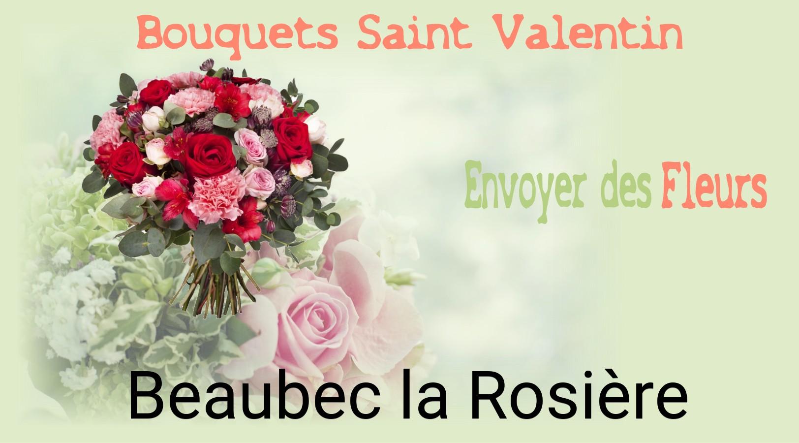Roses de Saint-Valentin livrées à Beaubec-la-Rosière